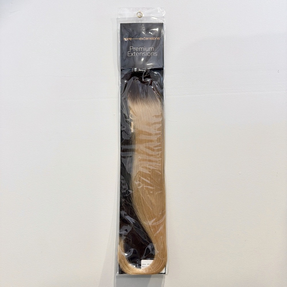 SARE Extensions Tape-In Pro Blonde Rooted Ombre #4/60 22" Remy Human Hair 30g